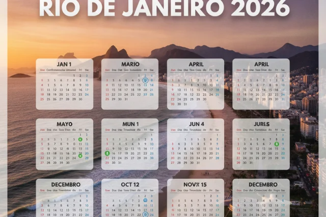 feriados 2026 rio de janeiro